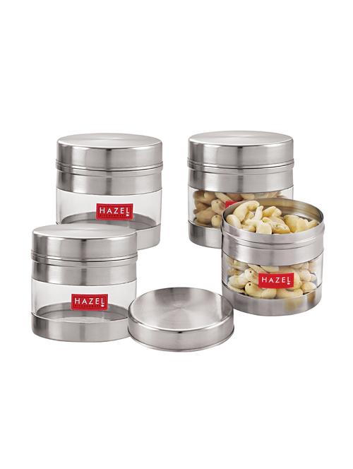 stainless steel transparent container set of 4 - 16565223 - Very Small Image - 1