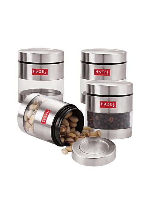 stainless steel transparent container set of 4 - 16565238 - Very Small Image - 1