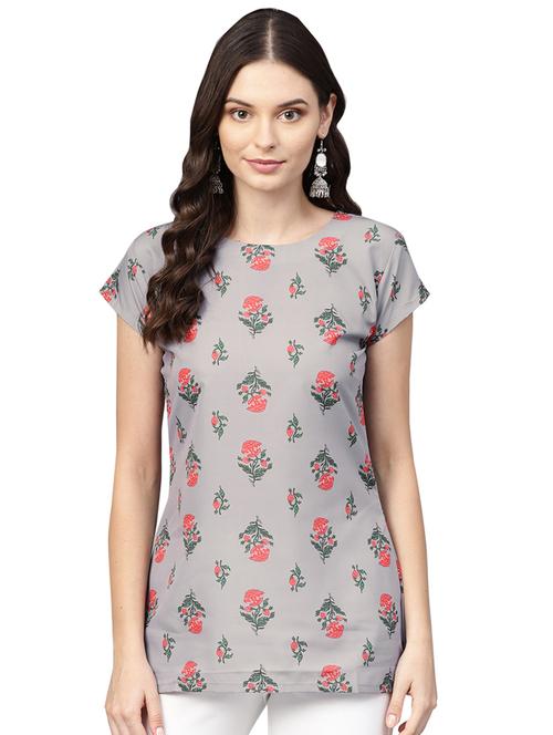 tie knot floral shrug - 16569224 - Very Small Image - 1