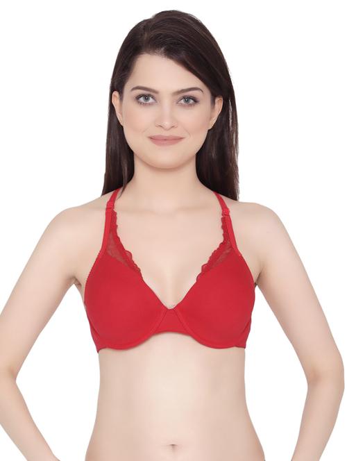 styled back solid bra - 16569902 - Very Small Image - 1