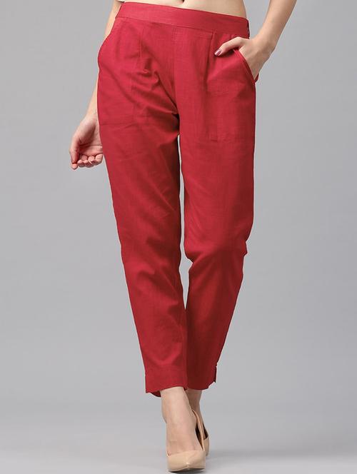 high rise pleated trousers - 16570748 - Very Small Image - 1