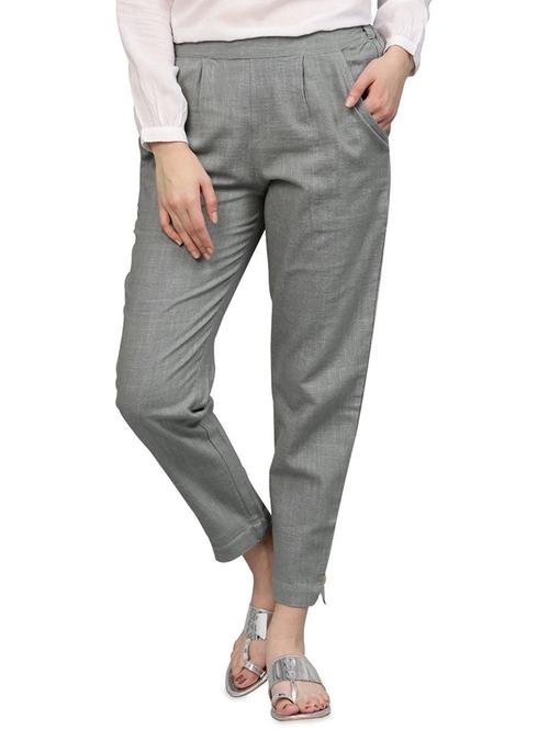 high rise pleated trousers - 16570752 - Very Small Image - 1