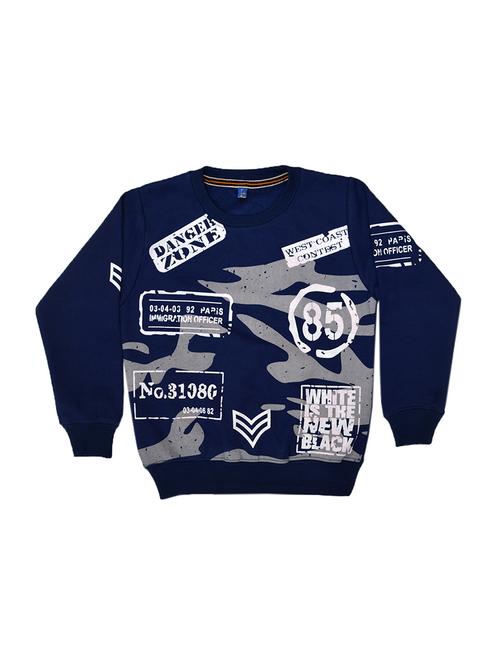 crew neck quirky print sweatshirt - 16573024 - Very Small Image - 1