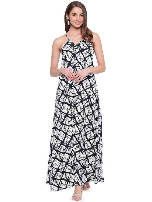 cami neck printed maxi dress - 16573884 - Very Small Image - 1