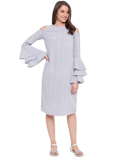 women's sheath striped dress - 16573887 - Very Small Image - 1