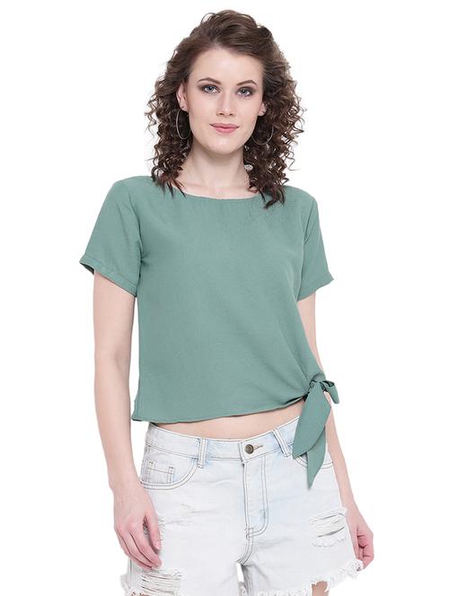 tie knot solid top - 16574042 - Very Small Image - 1