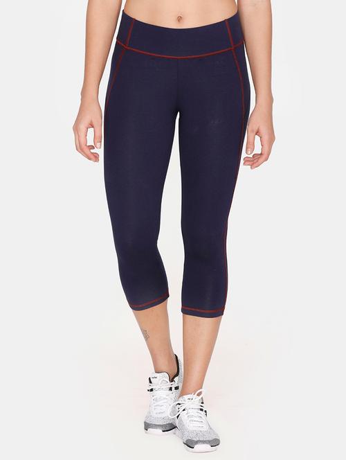high rise contrast piping capri - 16574120 - Very Small Image - 1