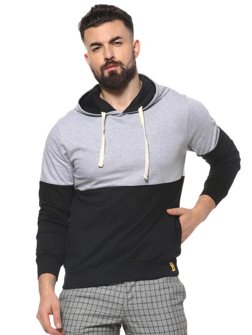 mens color block sweatshirt - 16574610 - Very Small Image - 1