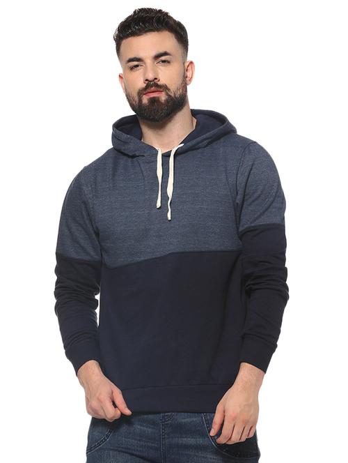 mens color block sweatshirt - 16574611 - Very Small Image - 1