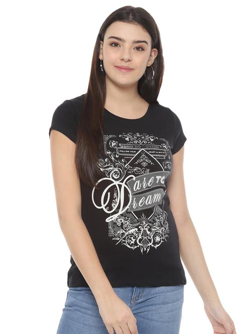 round neck graphic tee - 16577296 - Very Small Image - 1