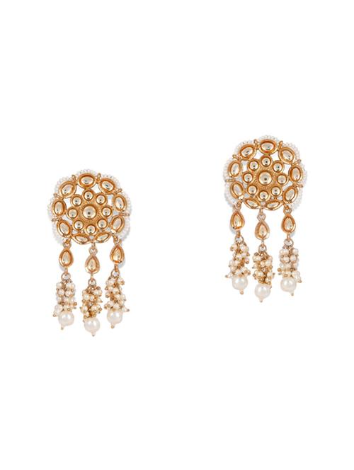gold plated studs earring - 16577984 - Very Small Image - 1