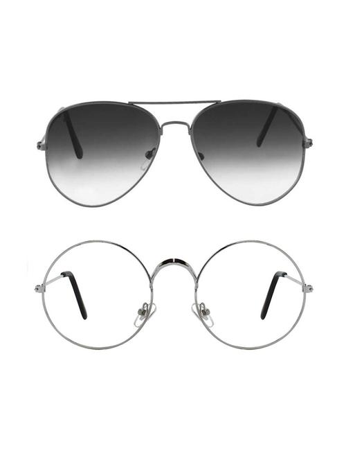 royalmede set of 2 aviator & round sunglasses - 16578040 - Very Small Image - 1