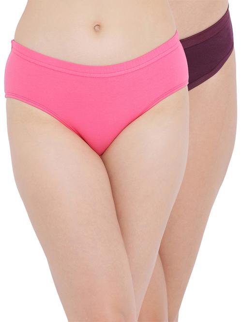 set of 2 solid bikini panty - 16579700 - Very Small Image - 1