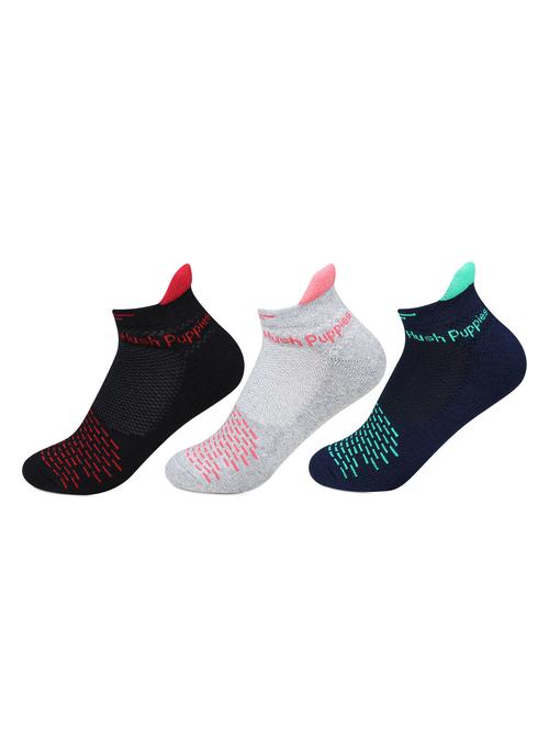 set of 3 multi colored cotton sock - 16582134 - Very Small Image - 1