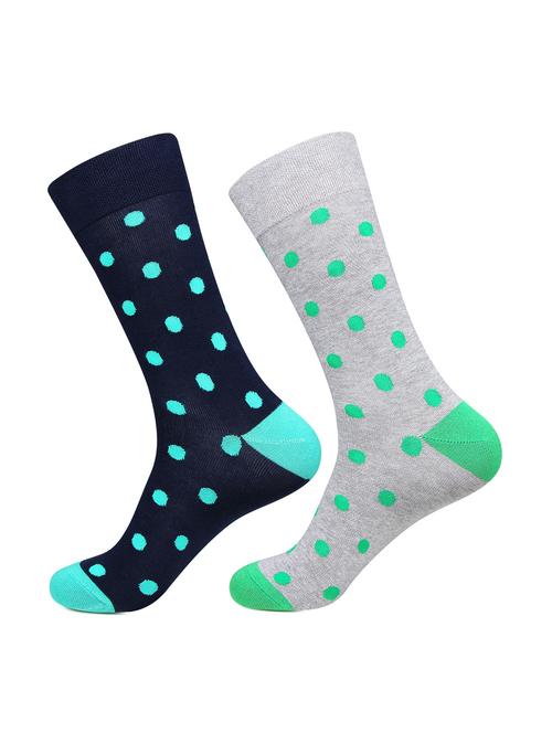 men pack of 2 printed above ankle length socks - 16582159 - Very Small Image - 1