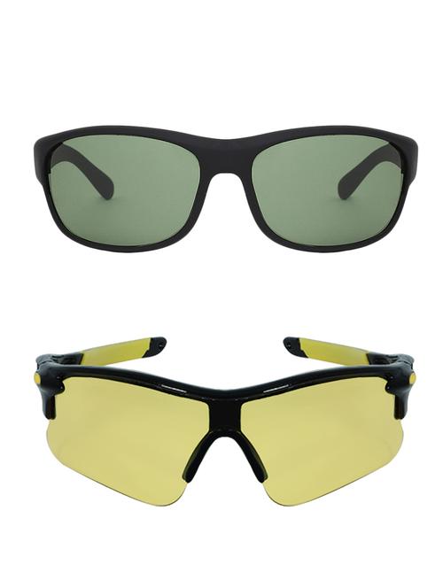 zyaden set of 2 wrap around sunglasses (combo-3645) - 16583775 - Very Small Image - 1