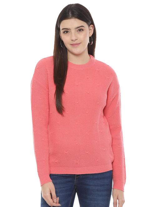 long sleeved solid pullover - 16584397 - Very Small Image - 1
