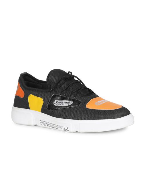 black mesh lace up sneakers - 16585460 - Very Small Image - 1