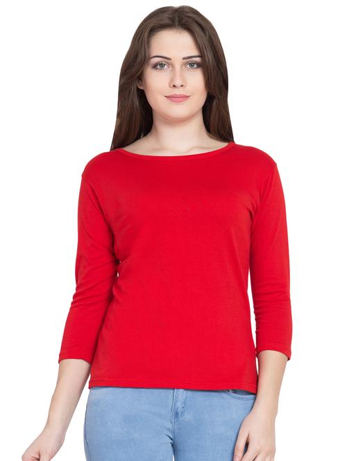 round neck solid tee - 16585866 - Very Small Image - 1