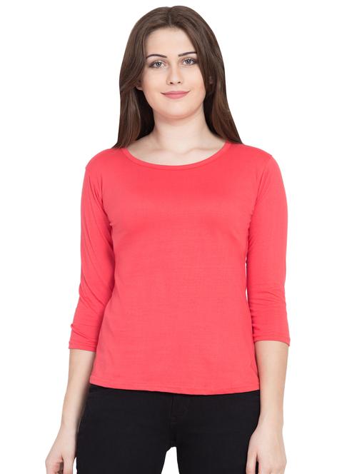 round neck solid tee - 16585870 - Very Small Image - 1