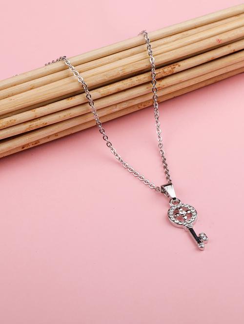 silver metal pendant - 16586051 - Very Small Image - 1