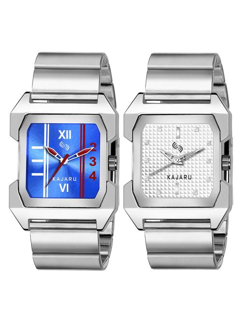 kajaru set of 2 analog watches-(kjr_45_44) - 16586170 - Very Small Image - 1