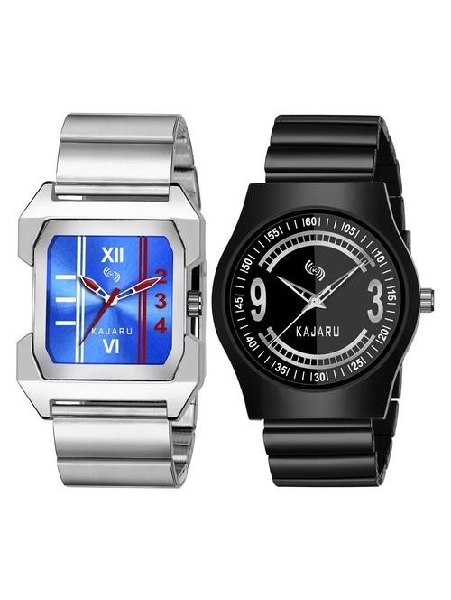 kajaru set of 2 analog watches-(kjr_45_97) - 16586185 - Very Small Image - 1