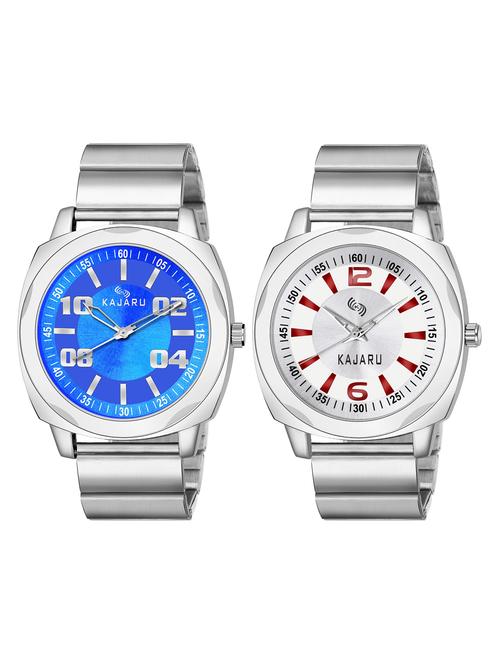 kajaru set of 2 analog watches-(kjr_49_86) - 16586205 - Very Small Image - 1