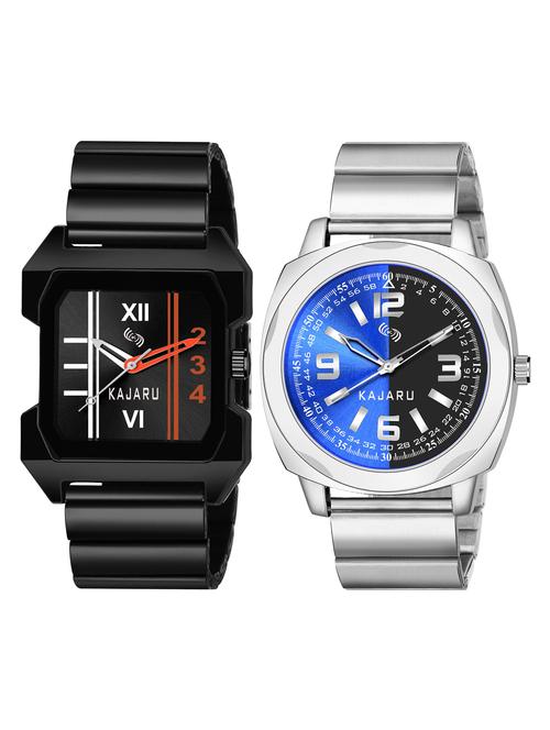 kajaru set of 2 analog watches-(kjr_77_50) - 16586212 - Very Small Image - 1
