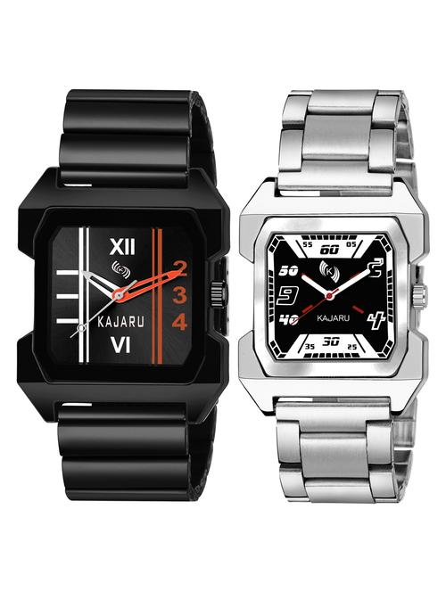 kajaru set of 2 analog watches-(kjr_77_68) - 16586215 - Very Small Image - 1