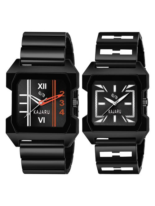 kajaru set of 2 analog watches-(kjr_77_75) - 16586216 - Very Small Image - 1