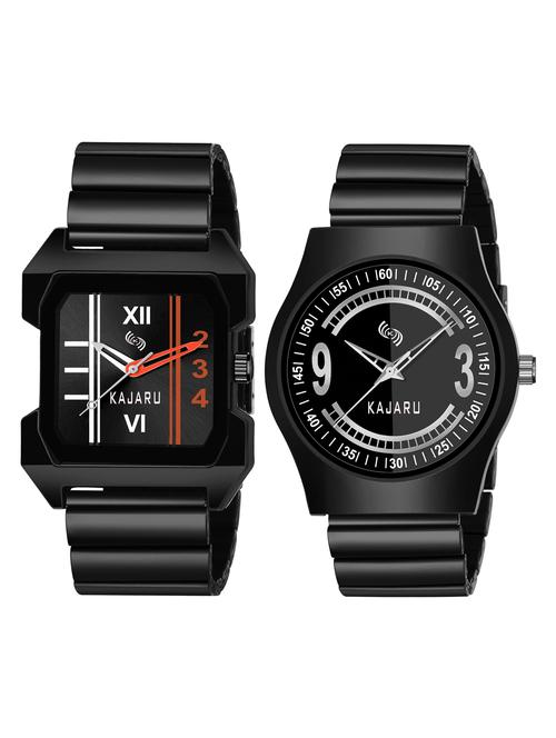 kajaru set of 2 analog watches-(kjr_77_97) - 16586223 - Very Small Image - 1