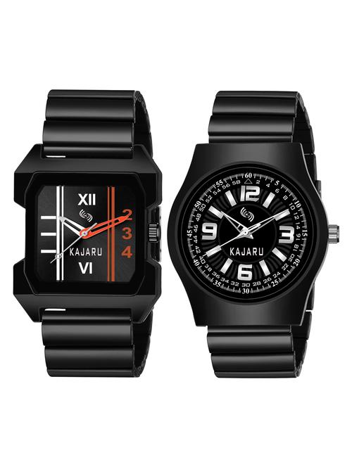 kajaru set of 2 analog watches-(kjr_77_98) - 16586224 - Very Small Image - 1