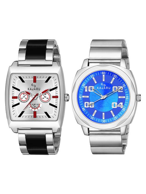 kajaru set of 2 analog watches-(kjr_78_49) - 16586227 - Very Small Image - 1