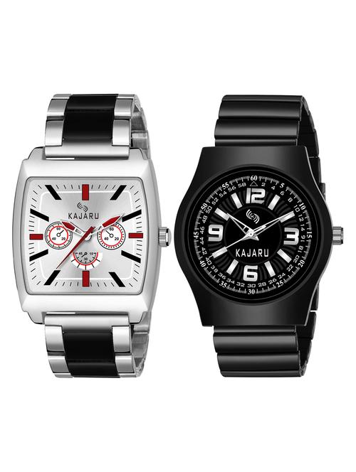 kajaru set of 2 analog watches-(kjr_78_98) - 16586232 - Very Small Image - 1