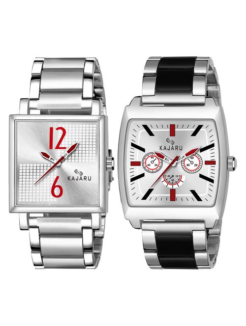 kajaru set of 2 analog watches-(kjr_79_78) - 16586240 - Very Small Image - 1