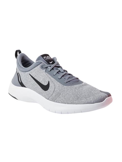 grey fabric lace up sport shoes - 16587323 - Very Small Image - 1