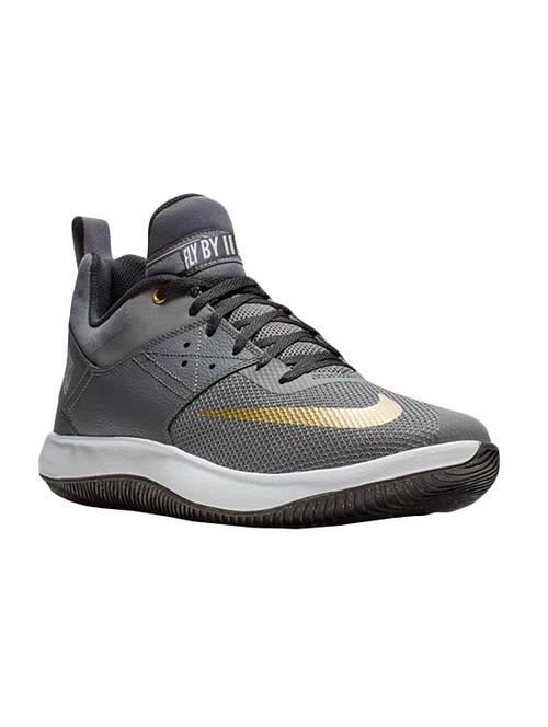 grey mesh lace up sport shoes - 16587324 - Very Small Image - 1