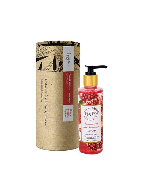 fizzy fern pomegranate & tamarind body wash with aloe vera, neem and turmeric, sulfate & paraben free - 16589184 - Very Small Image - 1