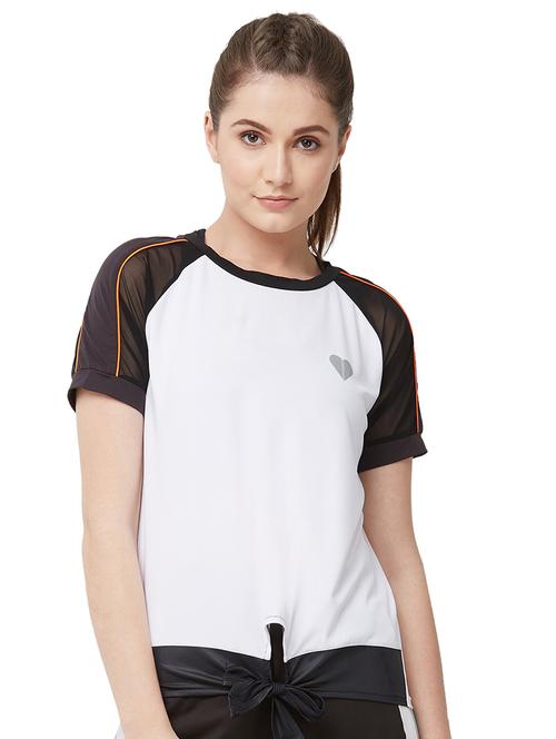 color block raglan sleeved te - 16589235 - Very Small Image - 1