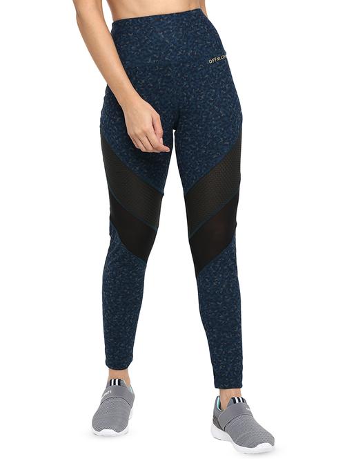 mesh detail sports legging - 16591195 - Very Small Image - 1