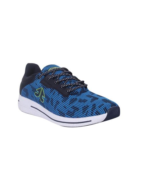 navy fabric lace up sport shoe - 16591622 - Very Small Image - 1