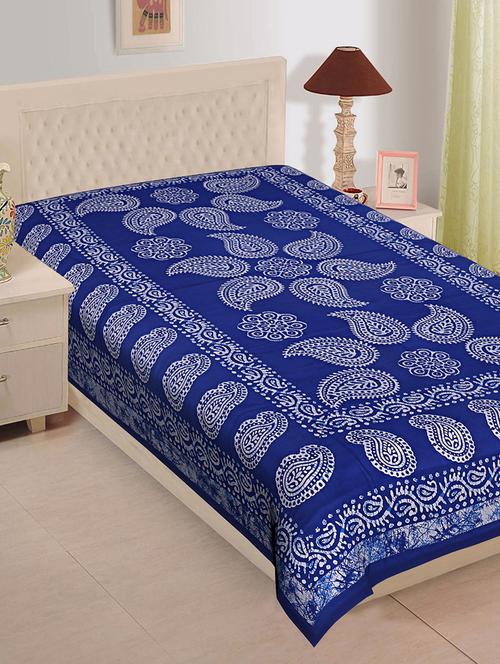 cotton printed single bedsheet - 16591662 - Very Small Image - 1