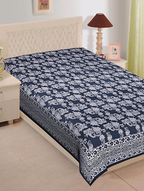 cotton printed single bedsheet - 16591665 - Very Small Image - 1