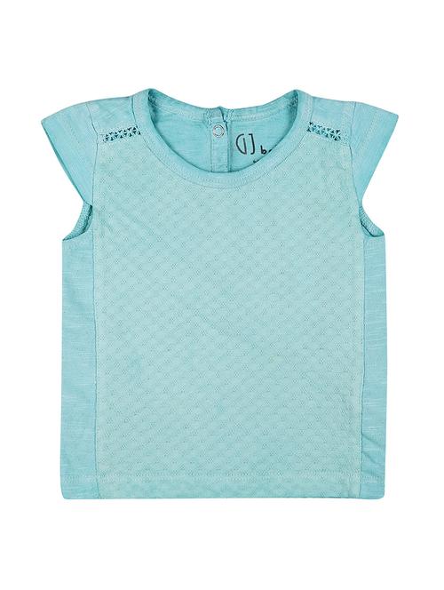 lace inserted cap sleeved top - 16593016 - Very Small Image - 1