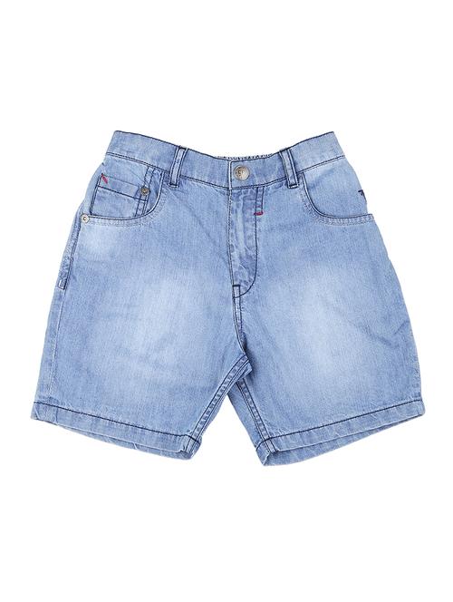 light blue denim three fourth - 16593457 - Very Small Image - 1