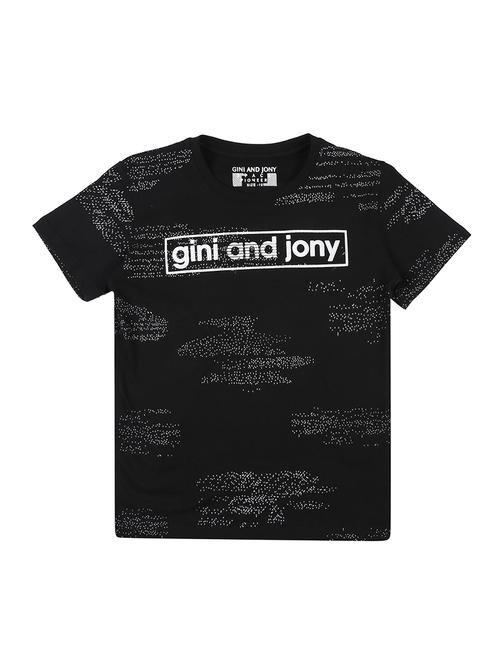 round neck quirky print t-shirt - 16593533 - Very Small Image - 1