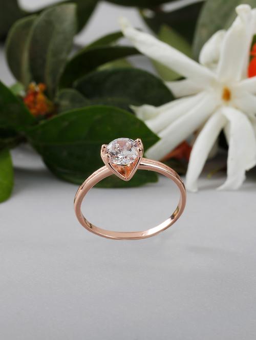 copper metal finger ring - 16595125 - Very Small Image - 1
