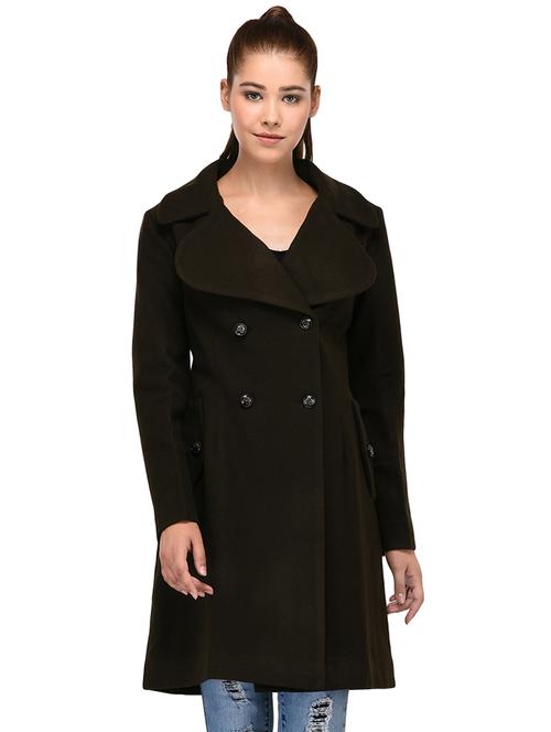 pocket detail double breasted trench coat - 16596000 - Very Small Image - 1