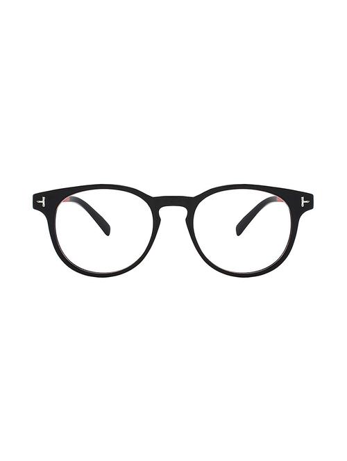 royalmede transparent oval spectacle frame rmfra-48 - 16596340 - Very Small Image - 1